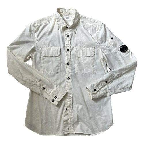 Pre-owned C.p. Company Shirt In White