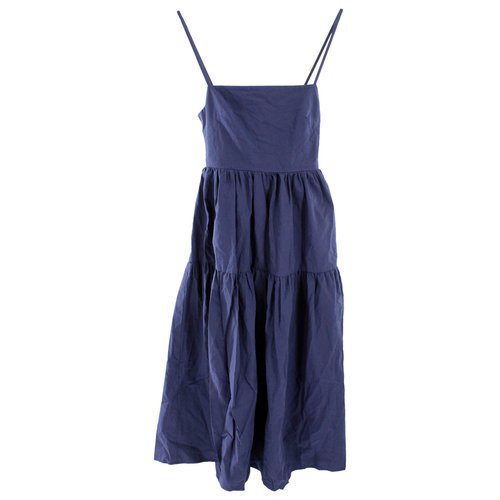 Pre-owned Ciao Lucia Mid-length Dress In Navy