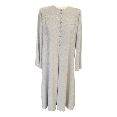 Pre-owned Giorgio Armani Mid-length Dress In Beige