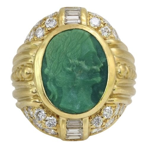 Pre-owned Judith Ripka Yellow Gold Ring