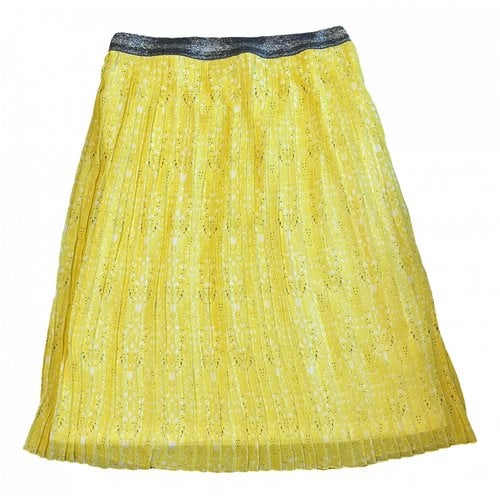 Pre-owned Thomas Rath Mid-length Skirt In Yellow