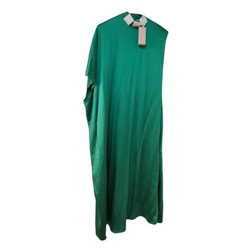 Pre-owned Christopher Kane Maxi Dress In Green