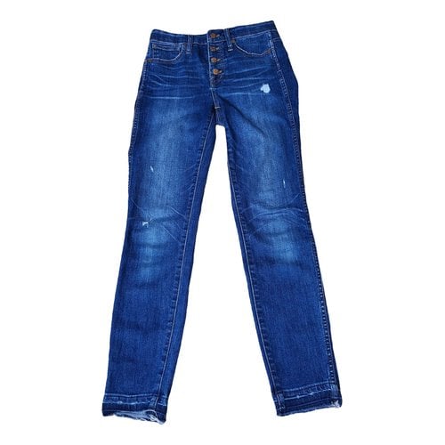 Pre-owned Madewell Jeans In Blue