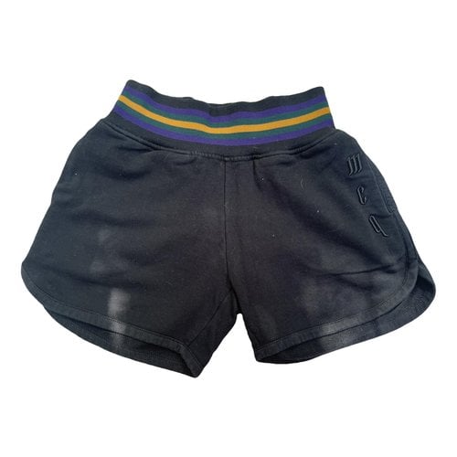 Pre-owned Mcq By Alexander Mcqueen Mini Short In Black
