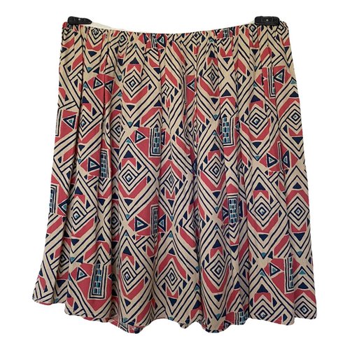 Pre-owned American Vintage Mid-length Skirt In Beige