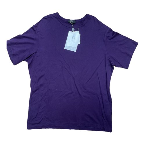 Pre-owned Y's T-shirt In Purple