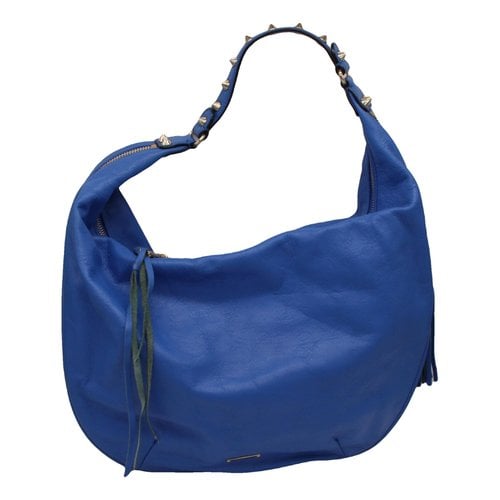 Pre-owned Rebecca Minkoff Leather Bag In Blue