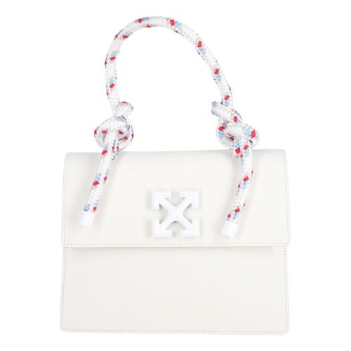 Pre-owned Off-white Leather Bag In White
