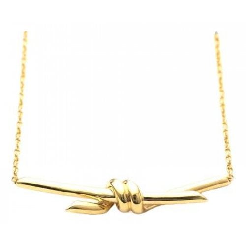 TIFFANY & CO PINK GOLD NECKLACE