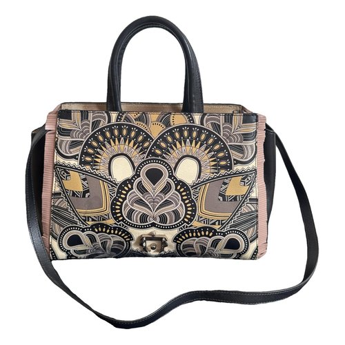 Pre-owned Paula Cademartori Leather Handbag In Multicolour