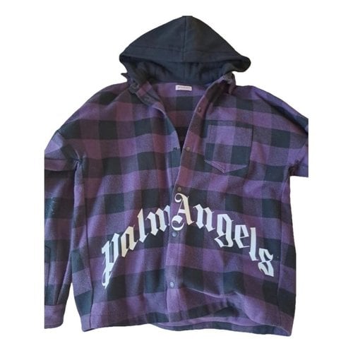 Pre-owned Palm Angels Vest In Purple