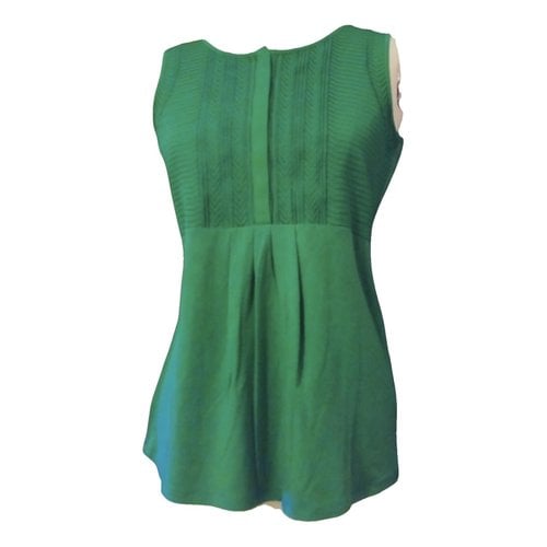 Pre-owned Max Mara Blouse In Green