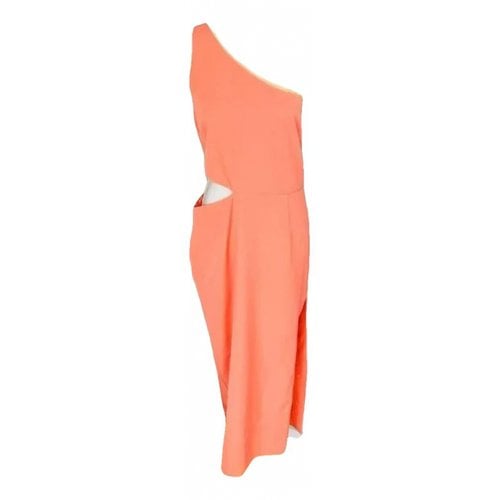 Pre-owned Bardot Maxi Dress In Orange