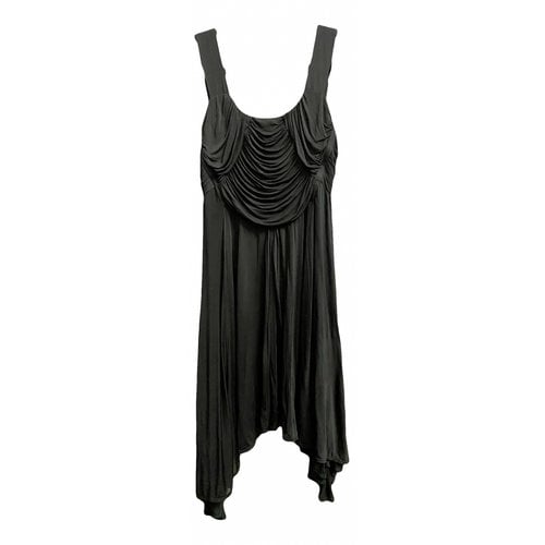 Pre-owned Celine Mini Dress In Black