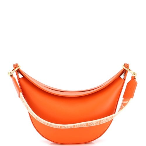 Pre-owned Loewe Leather Handbag In Orange