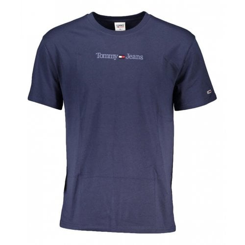Pre-owned Tommy Hilfiger T-shirt In Blue