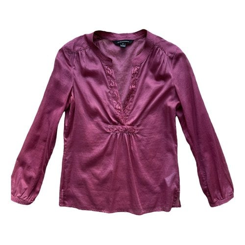 Pre-owned Club Monaco Blouse In Pink