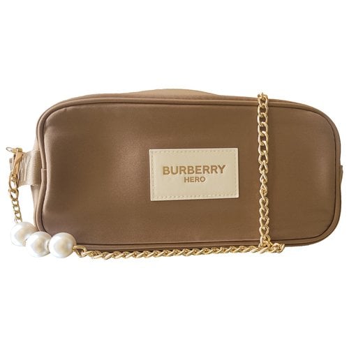 Pre-owned Burberry Handbag In Camel