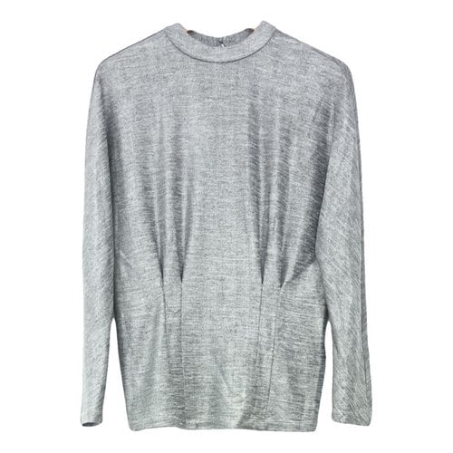 Pre-owned Reiss Top In Silver