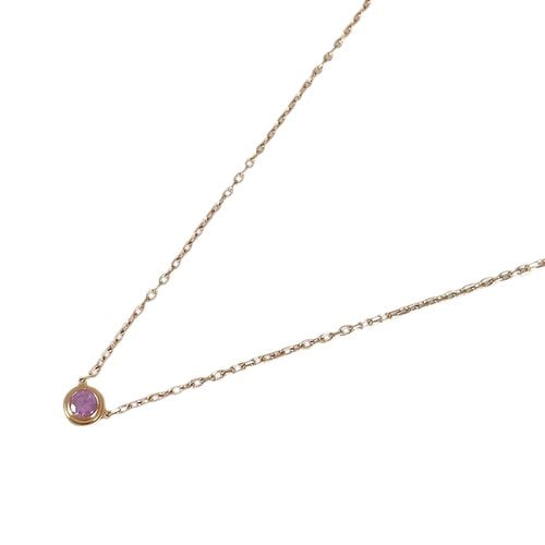 Pre-owned Cartier Pink Gold Necklace