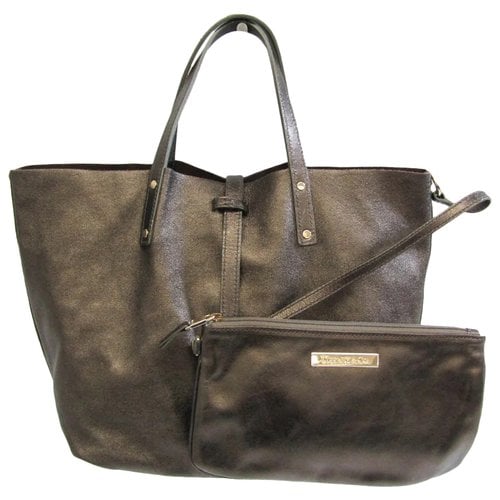 Pre-owned Tiffany & Co Leather Handbag In Brown