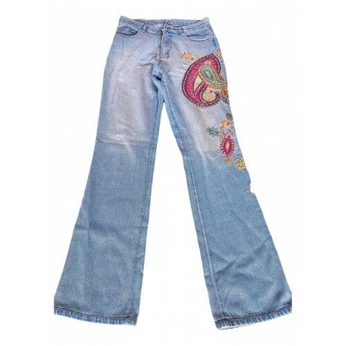 Pre-owned Etro Jeans In Blue