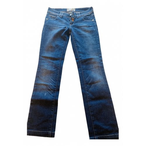 Pre-owned John Galliano Jeans In Blue