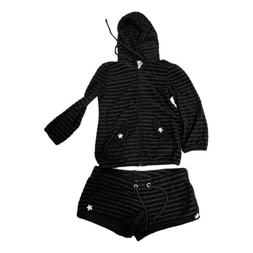 Pre-owned Juicy Couture Mini Short In Black