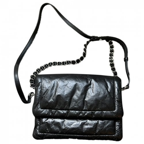 Pre-owned Marc Jacobs Leather Handbag In Black