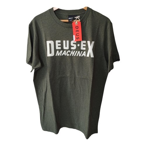 Pre-owned Deus Ex Machina T-shirt In Khaki