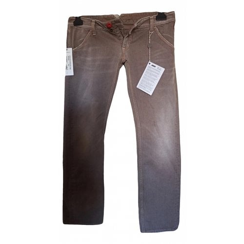 Pre-owned Cycle Boyfriend Jeans In Brown