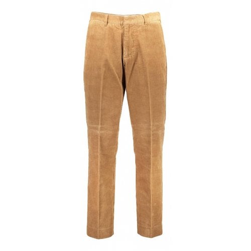Pre-owned Gant Trousers In Brown