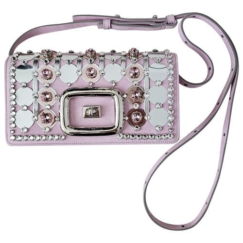 Pre-owned Roger Vivier Handbag In Pink
