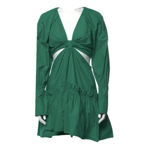 Pre-owned A.l.c Mini Dress In Green