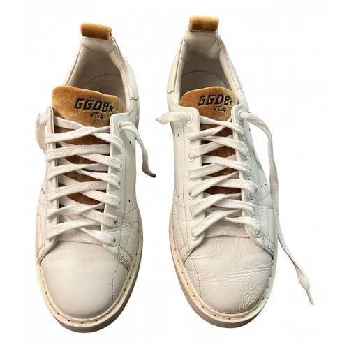 Pre-owned Golden Goose Trainers In White