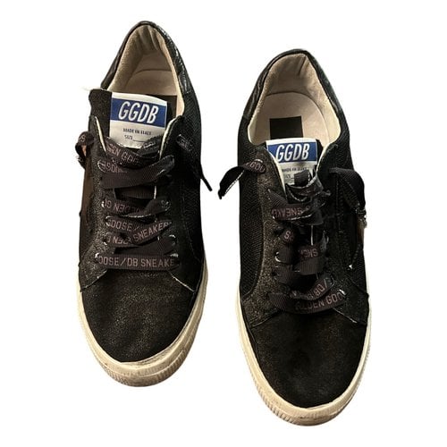Pre-owned Golden Goose Trainers In Black