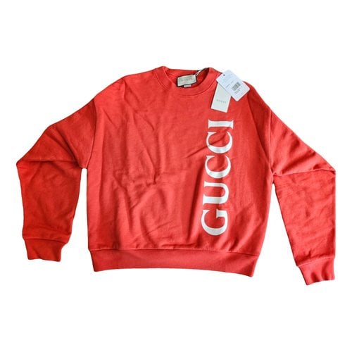 Pre-owned Gucci Jacket In Red