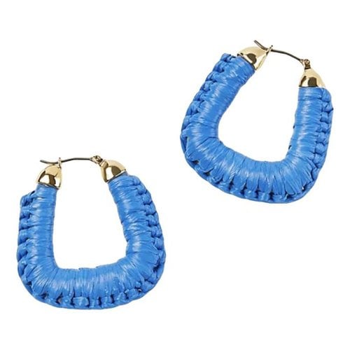 Pre-owned Ann Taylor Earrings In Blue