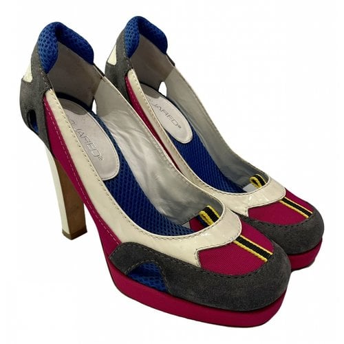Pre-owned Dsquared2 Leather Heels In Multicolour