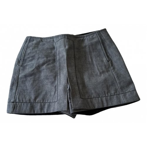Pre-owned Victoria Beckham Mini Skirt In Blue