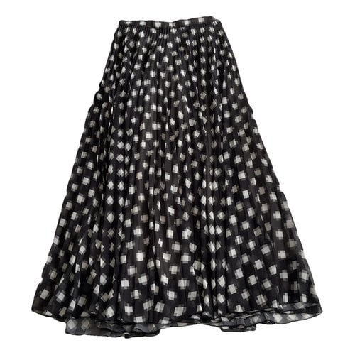 Pre-owned Marco De Vincenzo Mid-length Skirt In Black