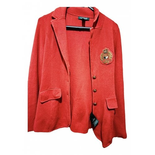 Pre-owned Lauren Ralph Lauren Jacket In Red