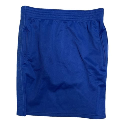 Pre-owned Givenchy Mini Skirt In Blue