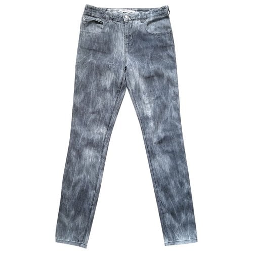 Pre-owned Vanessa Bruno Slim Jeans In Grey