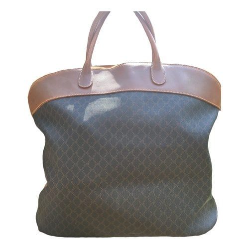 Pre-owned Longchamp Tote In Brown
