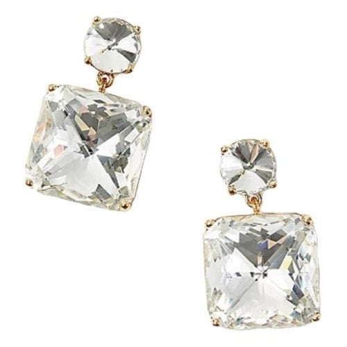 Pre-owned Ann Taylor Crystal Earrings In Other