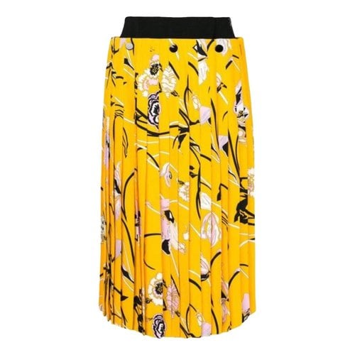 Pre-owned Emilio Pucci Skirt In Yellow