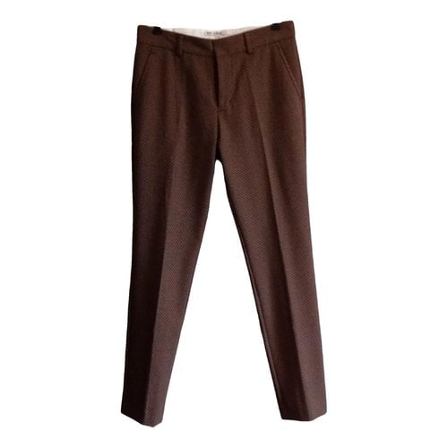 Pre-owned Trina Turk Trousers In Brown
