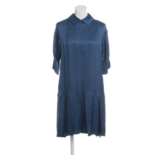Pre-owned Odeeh Dress In Blue
