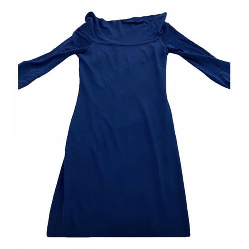 Pre-owned Gio' Guerreri Mid-length Dress In Blue